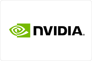 NVIDIA logo on a white background