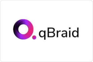 qBraid logo on a white background